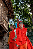 Luang Prabang, Laos - Walking along the riverfront of the Mekong 